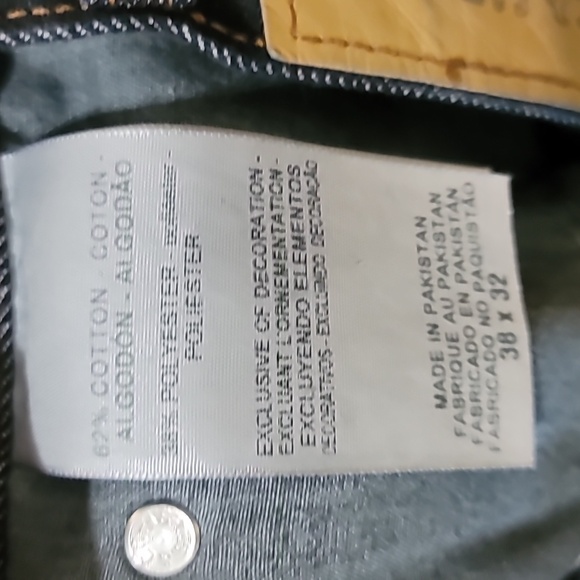 Levi's Men's Blue Denim Straight Fit Jeans Size 38X32 - Picture 7 of 7